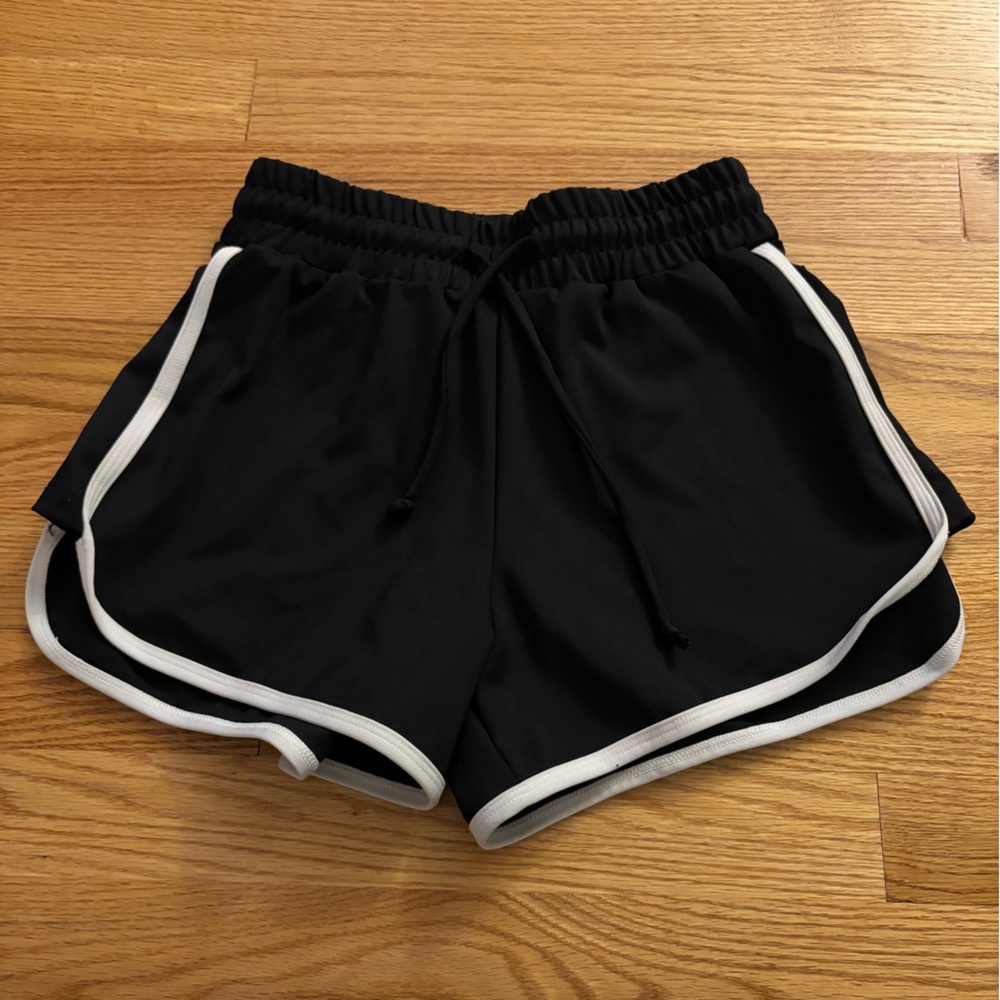 Five Dancewear Black & White Shorts